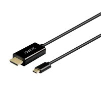 SAVIO CL-191 USB-C to HDMI Cable, 30Hz, 2m, plastic