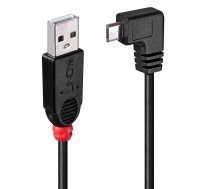 CABLE USB2 A TO MICRO-B 0.5M/90 DEGREE 31975 LINDY