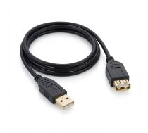 Value USB cable USB 2.0 USB-A plug, USB-A socket 3.00 m white shielded 11.99.8961
