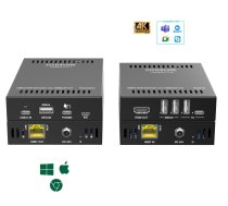 USB-C 4K KVM Extender over HDBT3.0. (VLUSBCEXT151)