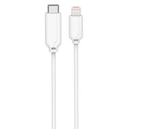 MicroConnect - Lightning-Kabel - Lightning männlich zu 24 pin USB-C männlich - 1 m - weiß - für Apple iPad/iPhone/iPod (Lightning)