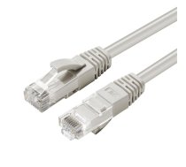 Unshielded Network Cable, U/UTP CAT6 0.2M Grey LSZH