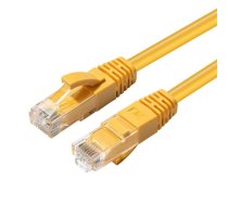 U/UTP CAT6 0.3M Yellow LSZH Unshielded Network Cable
