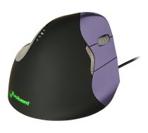 Evoluent VerticalMouse 4 Small - Maus - Für Rechtshänder - Laser - 6 Tasten - kabelgebunden - USB