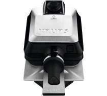 Krups FDD95D 2 waffle(s) 1200 W Black, Stainless steel