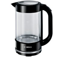 Bosch TWK70B03 electric kettle 1.7 L 2400 W Black, Transparent