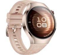 Watch 5 42mm (Soc-L29L), Smartwatch beige, Komposit-Armband in beige, Gehäuse aus Edelstahl