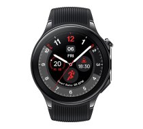 OnePlus Watch 2 - 46 mm - intelligente Uhr mit Riemen - Flouroelastomer - Handgelenkgröße: 140-210 mm - Anzeige 3.63 cm (1.43)