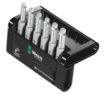 Wera Bit-Set 6teilig Bit-Check 6 V Universal 1 05056478001 Innen-Vierkant (Robertson) Torsionszone (05056478001)