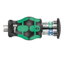 Wera Kraftform compact stubby magazine 3 Hand holder with bit set 6 pieces (05008875001)