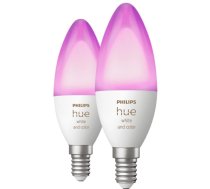 Signify Philips Hue White and Color Ambiance - LED-Lampe - Form: B39 - E14 - 4 W (Entsprechung 25 W)