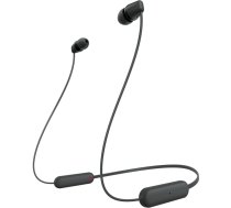 Sony Headphones WI-C100 WIC100 in-Ear inEar Bluetooth black Schwarz (WIC100B CE7) SONYCE7) SONY CE7)