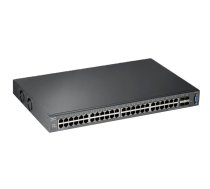 Zyxel XGS2210-52 Managed L2 Gigabit Ethernet (10/100/1000) 1U Black