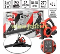 YATO YT-85173 pūtējs / putekļu sūcējs 3-in-1