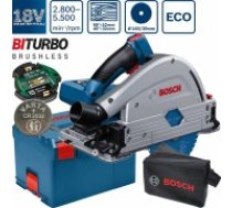 Bosch GKT 18V-52 GC L-Boxx iegremdējamais ripzāģis 06016B4000 + GCY42