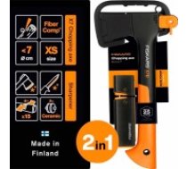 Fiskars 1020183 komplekts (cirvis X7-XS + asinātājs Xsharp)