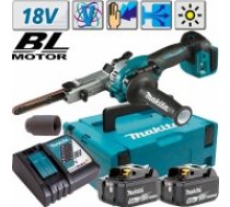 Makita DBS180RTJ (2x5,0Ah) lentes slīpmašīna