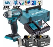 Makita DTW180RTJ (2x5,0Ah) uzgriežņu atslēga