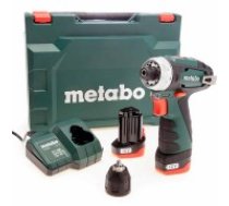 Metabo PowerMaxx 12V BS Basic (2x2,0Ah) urbjmašīna / skrūvgriezis 600984500