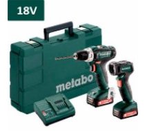 Metabo SET 12V (PowerMaxx BS 12 + ULA 12) 2x2,0Ah komplekts 601036900