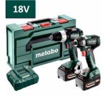 Metabo Combo Set 2.9.3 18V (BS 18 LT BL + SSW 18 LT 300 BL) 2x5,2Ah METABOX 145L komplekts 685203000