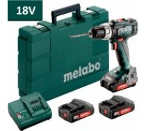 Metabo SB 18 L SET (3x2,0Ah) triecienskrūvgriezis / urbjmašīna 602317540