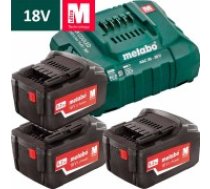 Metabo 18V (3x5,2Ah) + ASC 30-36 V komplekts 685048000