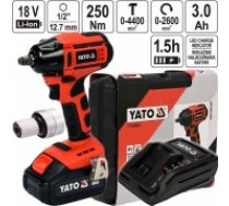 YATO YT-82802 (1x3,0Ah) uzgriežņu atslēga + ACC