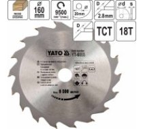 YATO YT-6055 disks kokam 160x20mm 18z