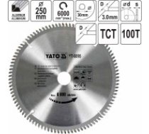 YATO YT-6095 disks alumīnijam 250x30mm 100z