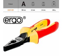 Bahco 2628 S-180 plakanklaibles 180mm VDE 1000V