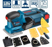 Bosch GSS 18V-10 L-Boxx orbitālā slīpmašīna + FULL ACC SET 06019D0202