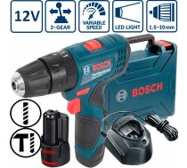 Bosch GSB 120-LI (2x2,0Ah) triecienurbjmašīna / skrūvgriezis 06019G8100 (ex.GSB 12-15)