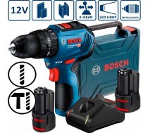 Bosch GSB 12V-30 (2x2,0Ah) triecienurbjmašīna / skrūvgriezis 06019G9100 (ex.GSB 12V-35)