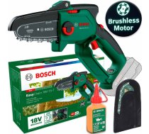 Bosch 18V-15-7 ķēdes zāģis + eļļa 50ml + ķēdes spriegotājs 06008B8901