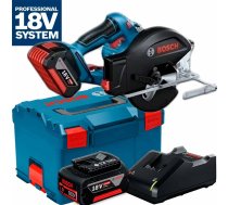 Bosch GKM 18V-50 (2x5,0Ah) L-Boxx ripzāģis metālam 06016B8002