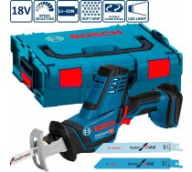 Bosch GSA 18 V-LI C L-Boxx zobenzāģis 06016A5001 + ACC