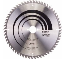 Bosch OPTILINE WOOD zāģripa kokam 250x30mm 60z 2608640729