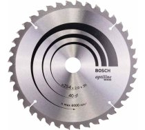 Bosch OPTILINE WOOD disks kokam 254x30mm 40z 2608640435