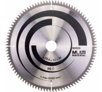 Bosch MULTI MATERIAL zāģripa kokam 254x30mm 96z 2608640451
