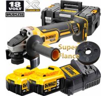 Dewalt DCG405P2-QW (2x5,0Ah) leņķa slīpmašīna + DT3559