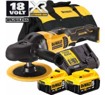 Dewalt DCM849P2-QW (2x5,0Ah) pulējamā slīpmašīna