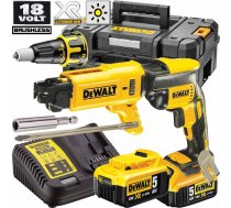 Dewalt DCF620P2K-QW (2x5,0Ah) skrūvmašīna reģipsam