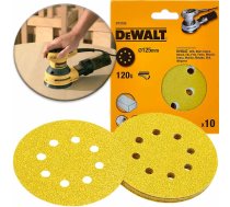 Dewalt DT3105-QZ slīppapīrs kokam 125mm 120G (10gb)