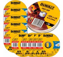 Dewalt DT3507-QZ nogriezējdiski metālam 125x1,0mm (10gb)