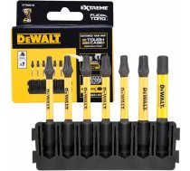 Dewalt DT70825-QZ EXTREME uzgaļu komplekts TX15, TX20, TX25, TX30, TX40 1/4" (7gb)