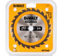 Dewalt DT1930-QZ CONSTRUCTION disks kokam ar naglām 152x20mm 24z