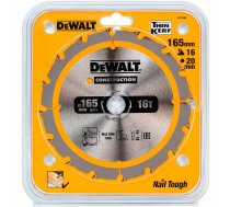 Dewalt DT1948-QZ disks kokam ar naglām Ø 165x20mm 16z