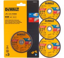 Dewalt DT20592-QZ nogriezējdiski metālam 76x1,6x9,5mm (DCS438)