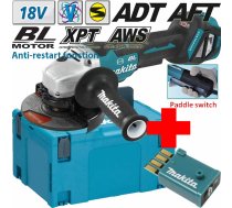 Makita DGA518ZJU leņķa slīpmašīna + AWS modulis